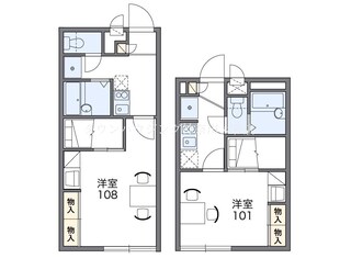 レオパレスエストの物件間取画像